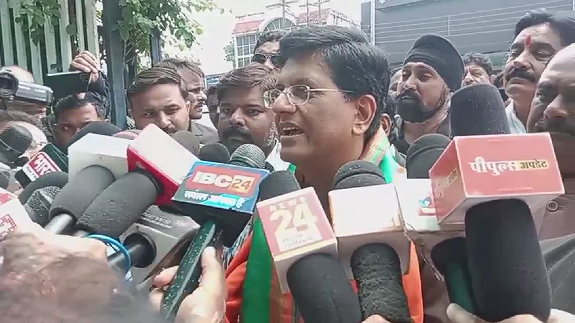 'Video thumbnail for केंद्रीय मंत्री पीयूष गोयल ने प्रबुद्ध जन सम्मेलन में हुए शामिल '