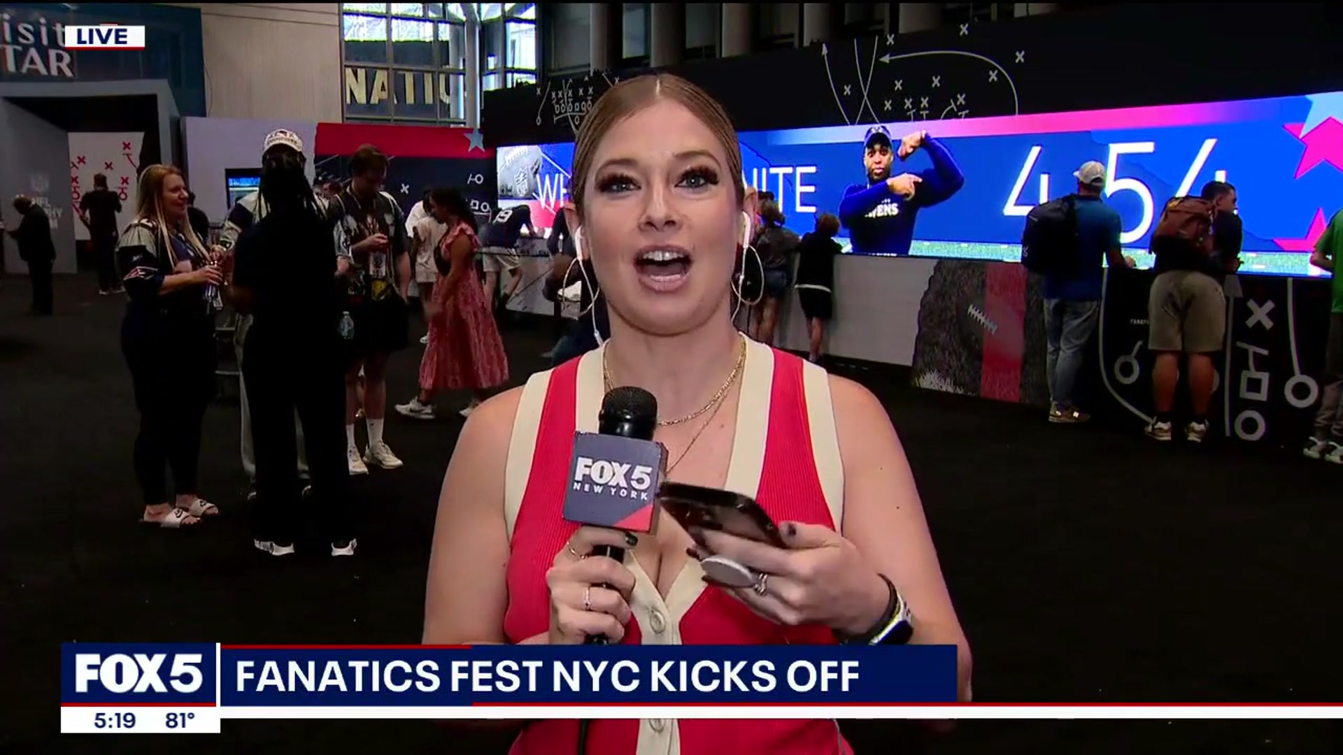 'Video thumbnail for Fanatics Fest NYC 2025'