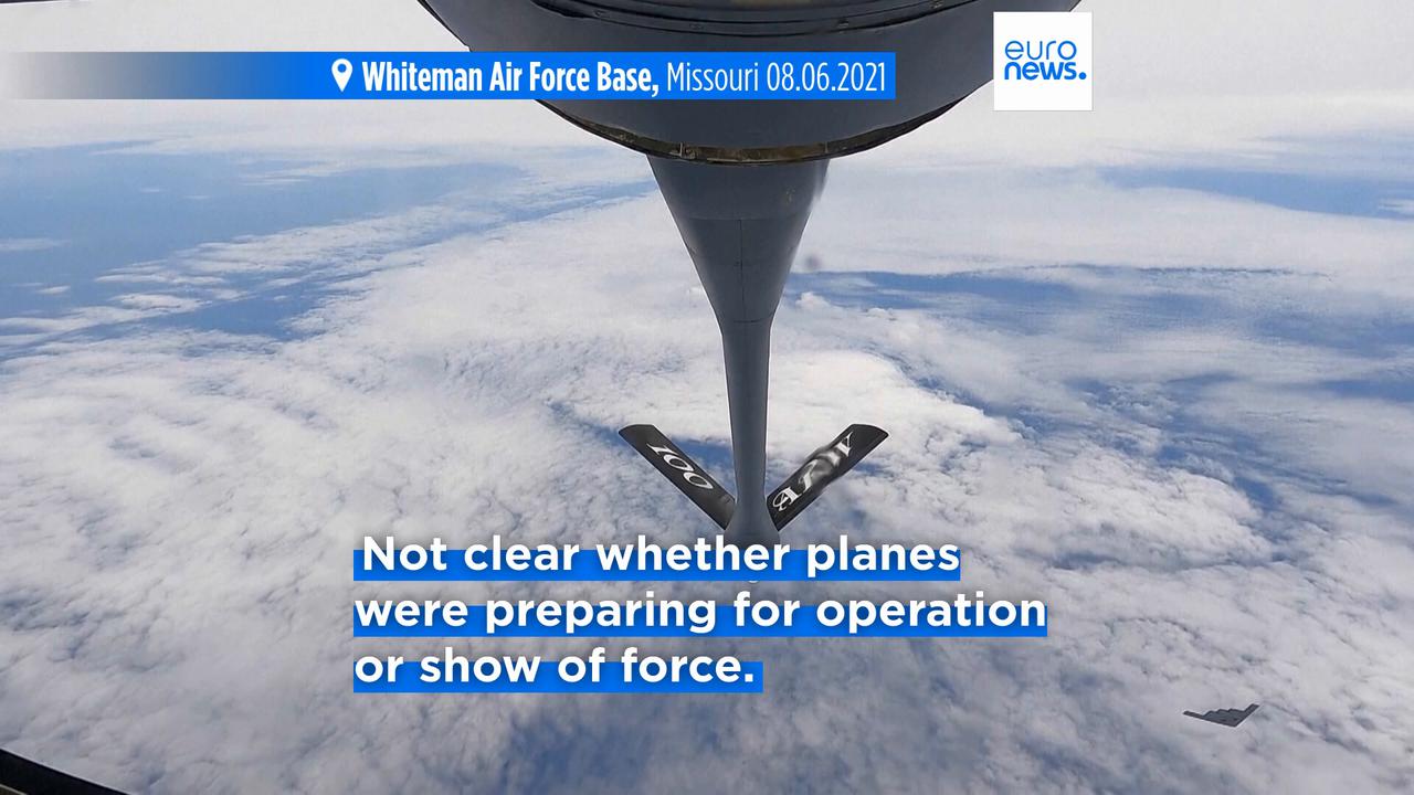 'Video thumbnail for US aerial refuelling tankers are on the move as Trump weighs involvement in Israel-Iran conflict'