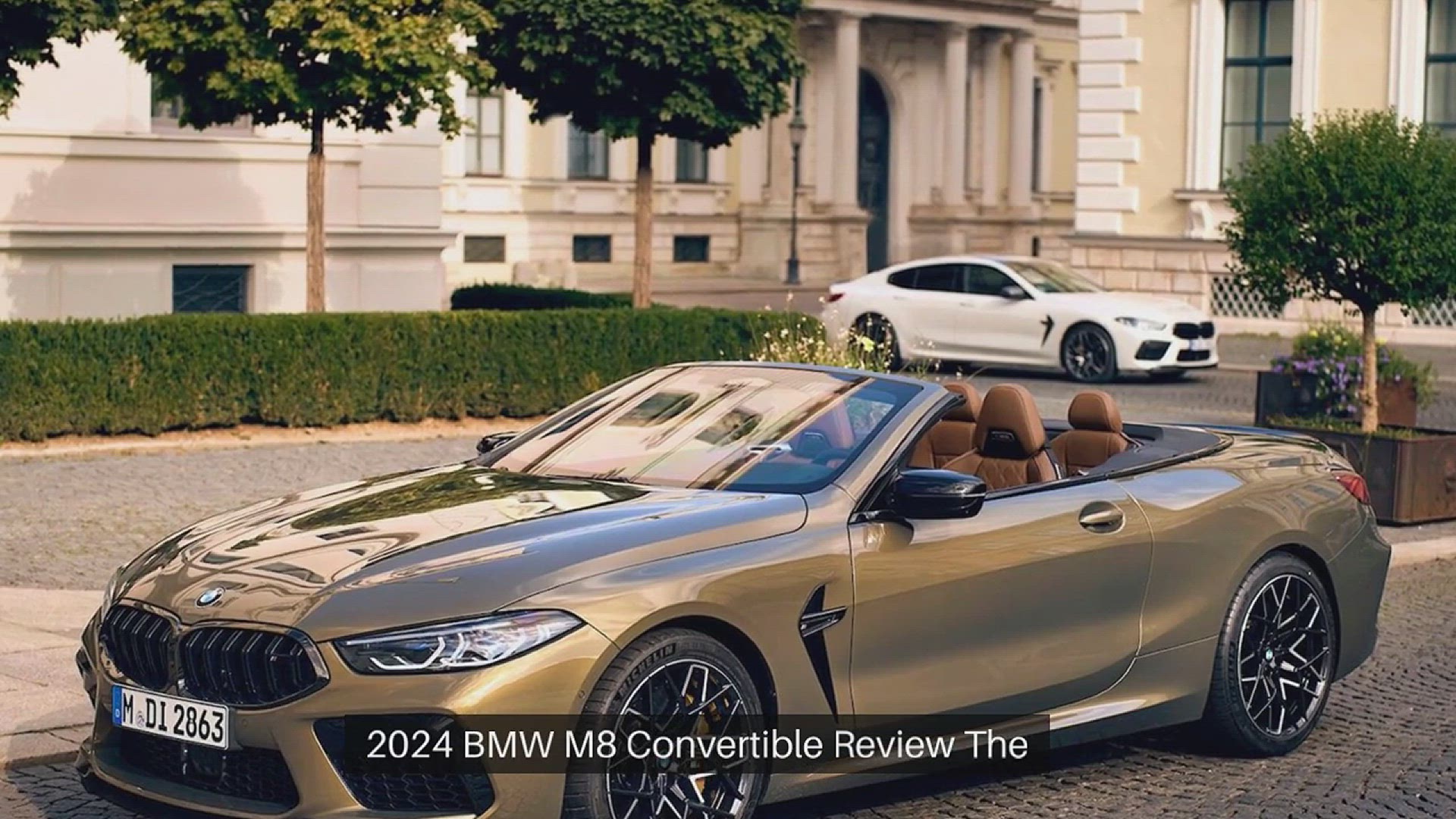 'Video thumbnail for 2024 BMW M8 Convertible Review'