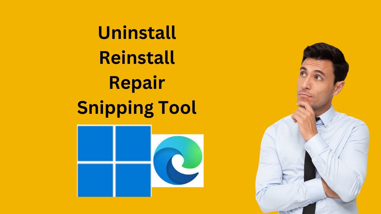 'Video thumbnail for How to Uninstall, Reinstall or Repair Snipping Tool in Windows 11 | GearUpWindows'