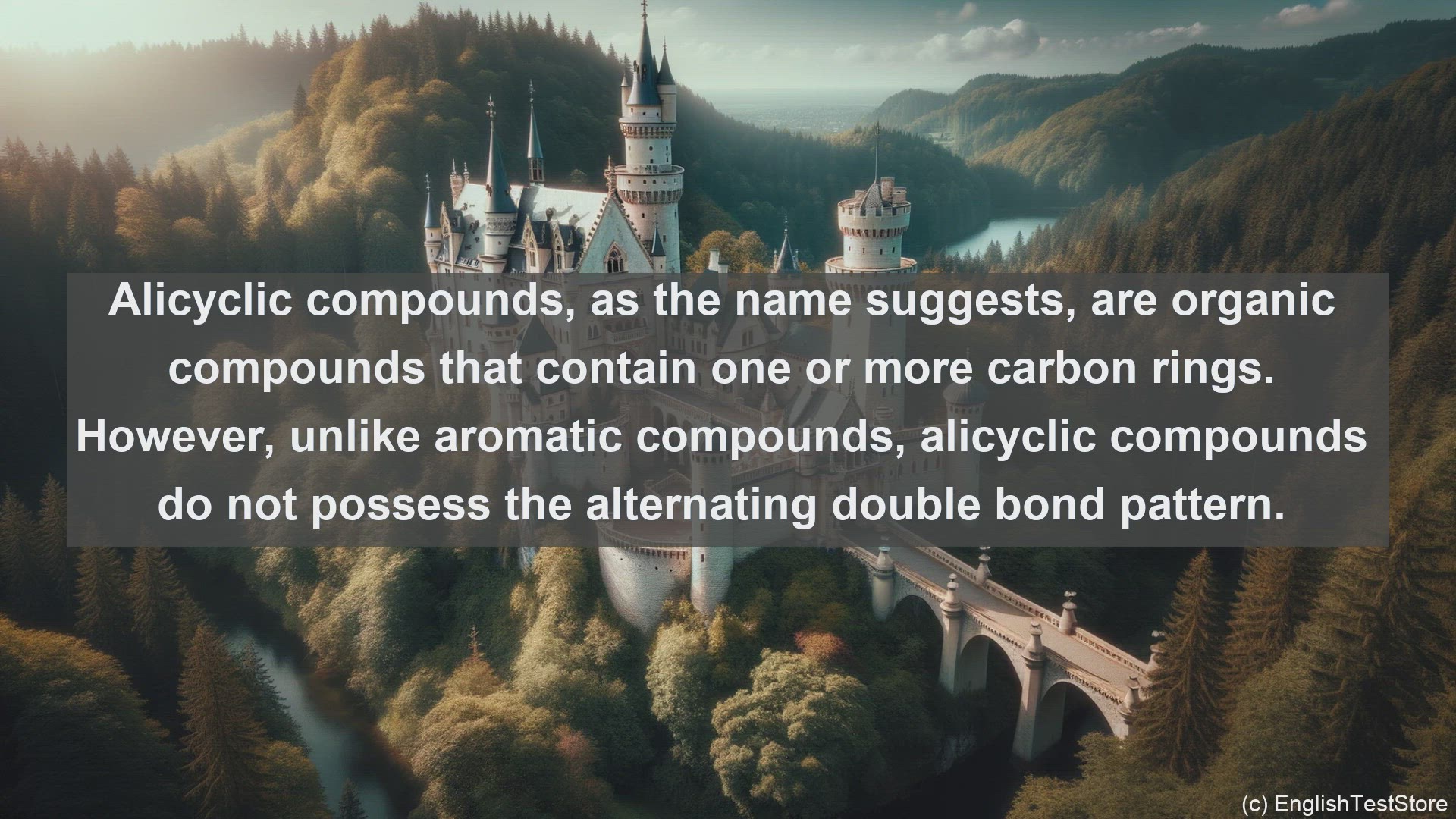 'Video thumbnail for Alicyclic compound in science  definition and examples'