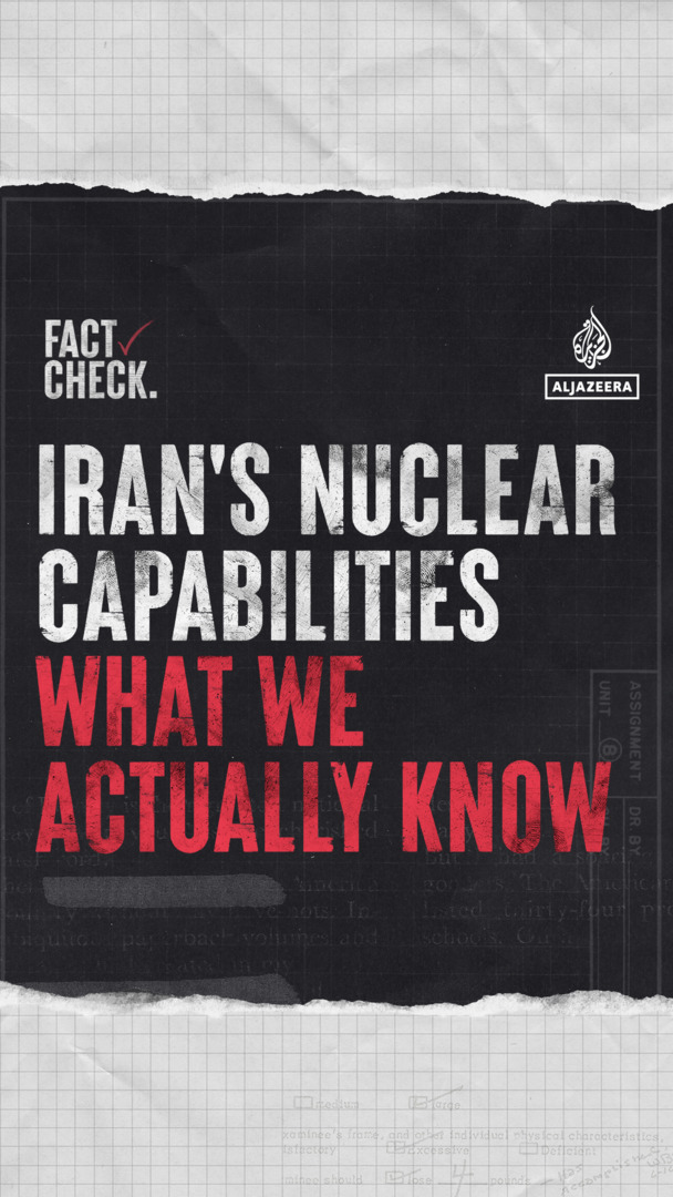 'Video thumbnail for Iran's nuclear capabilities: 
What we actually know'