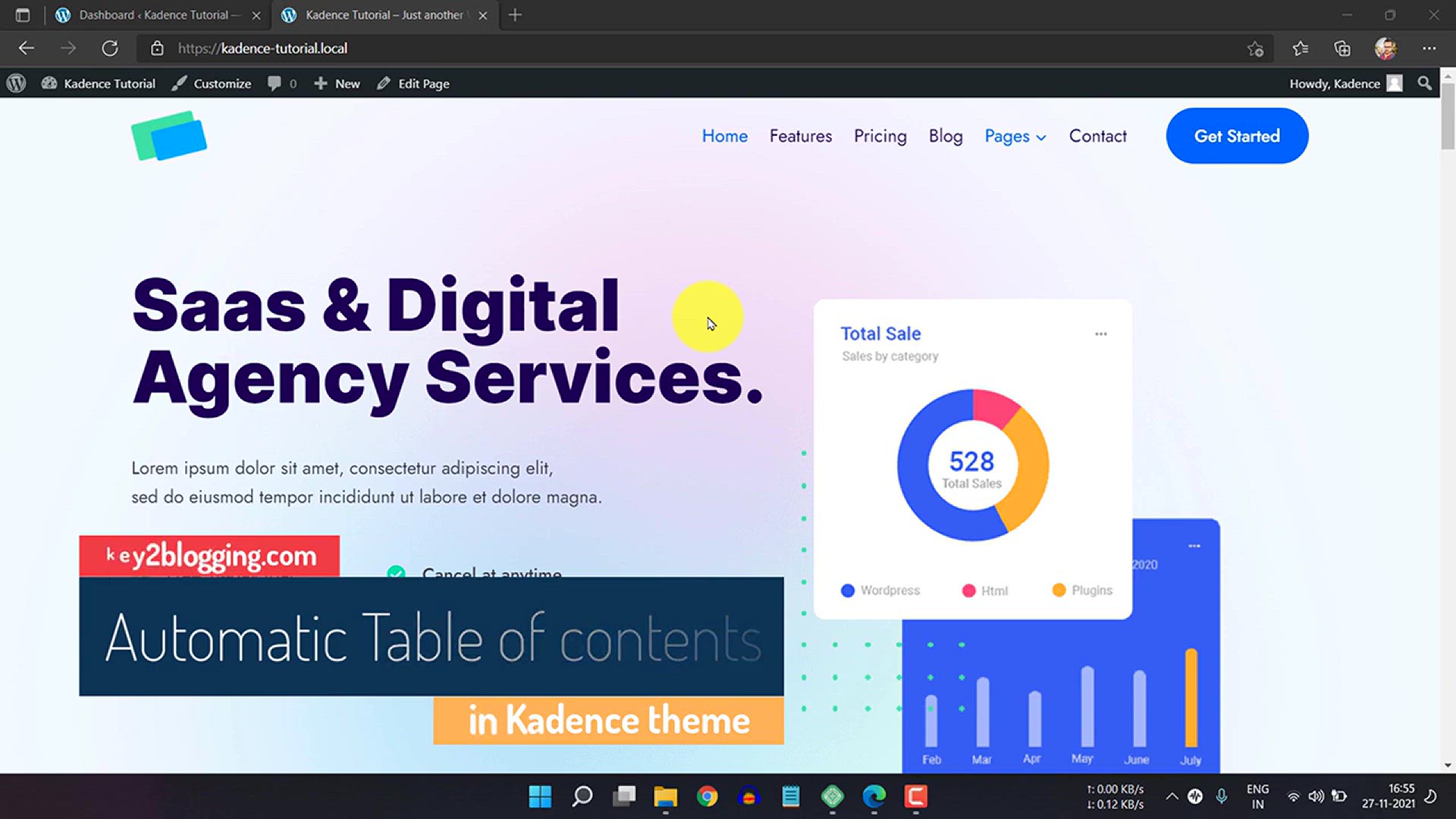 'Video thumbnail for How To Add Automatic table of contents in WordPress using Kadence Pro theme'