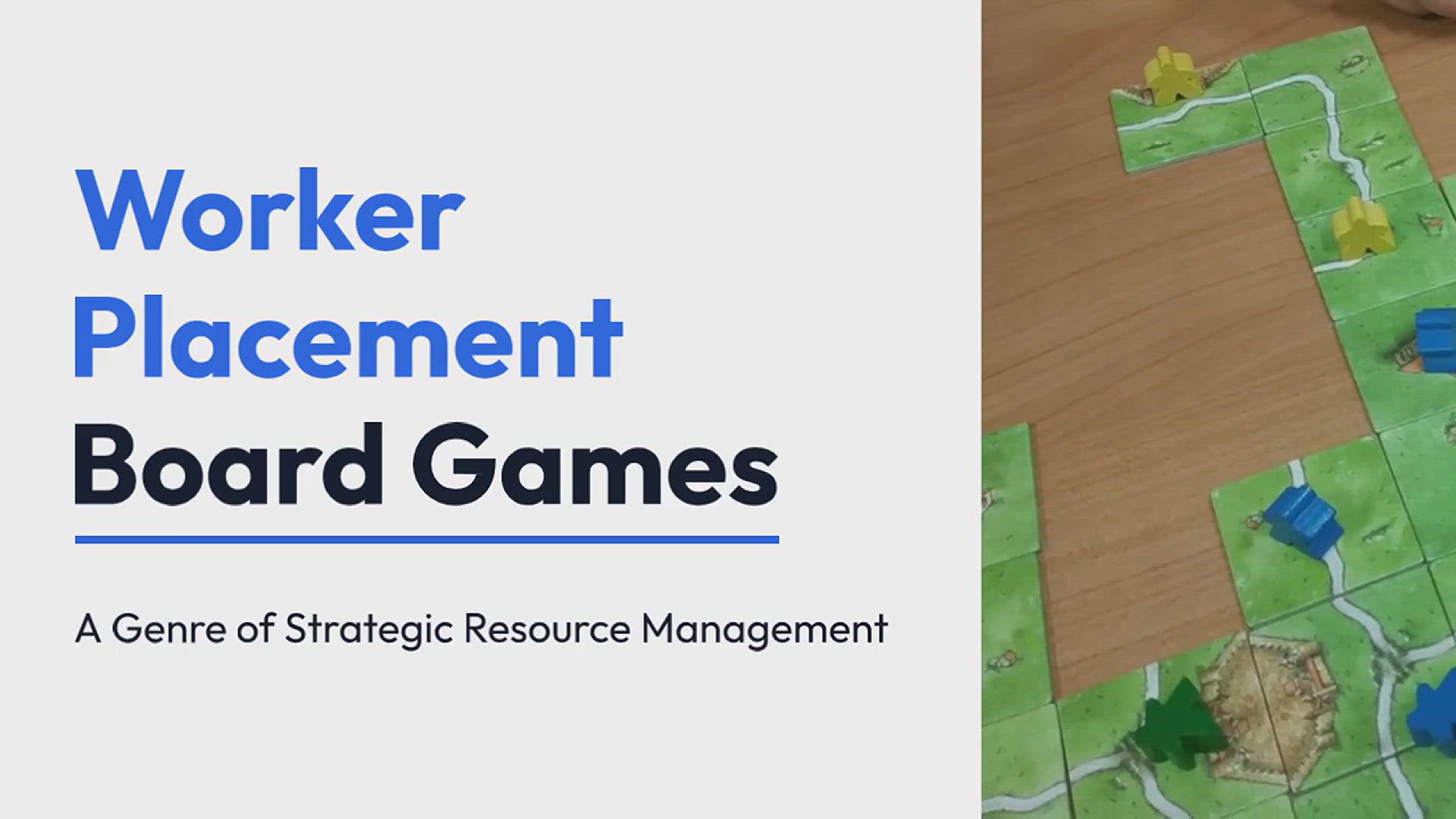 Video thumbnail for Worker Placement Board Games