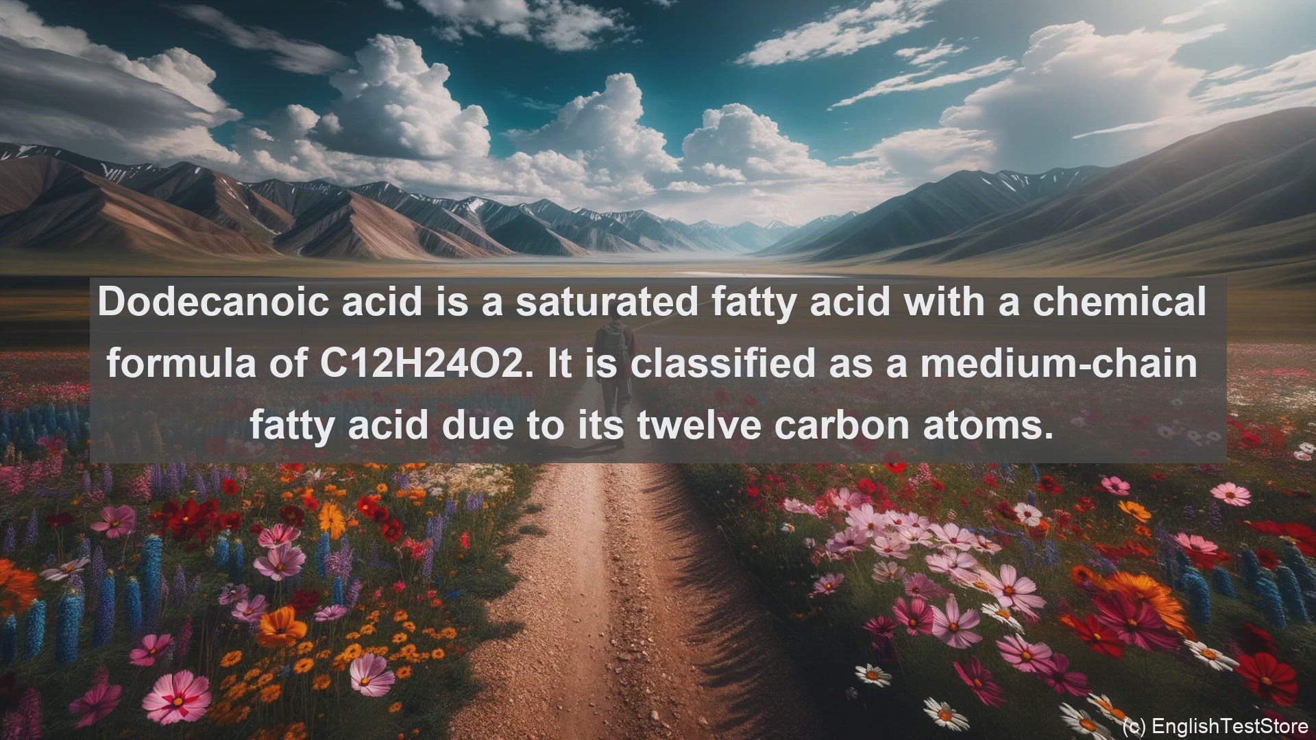 'Video thumbnail for Dodecanoic acid in science  definition and examples'