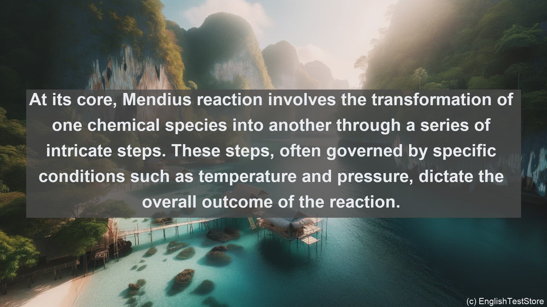 'Video thumbnail for Mendius reaction in science  definition and examples'
