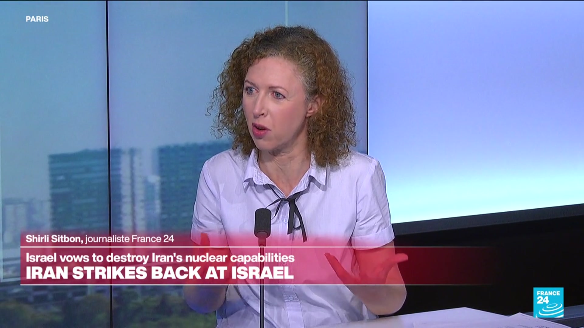 'Video thumbnail for Missiles slam Israeli territory, Iranian military sites bombed'
