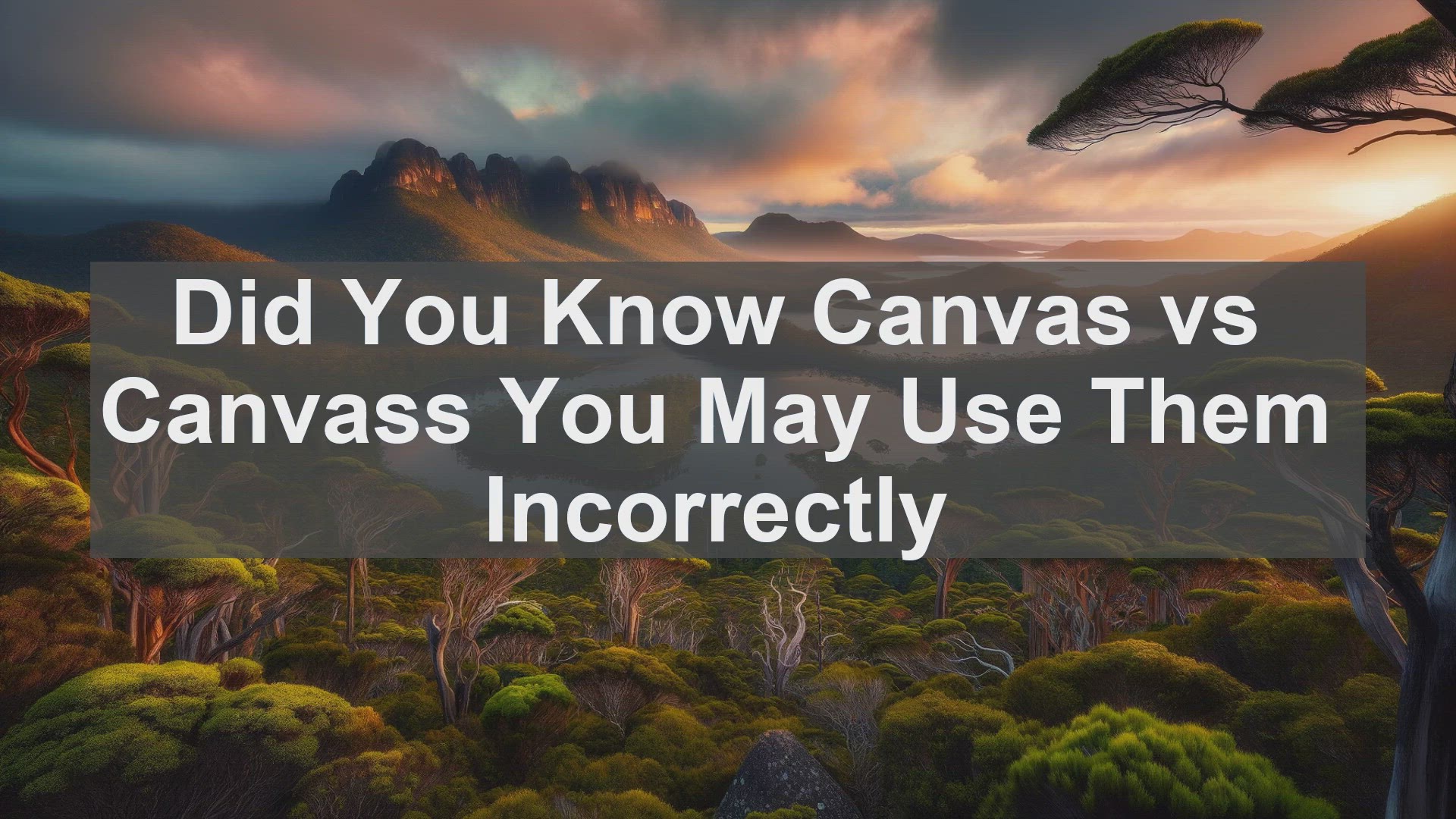 7 Differences Between Stretched Canvas Canvas Panels