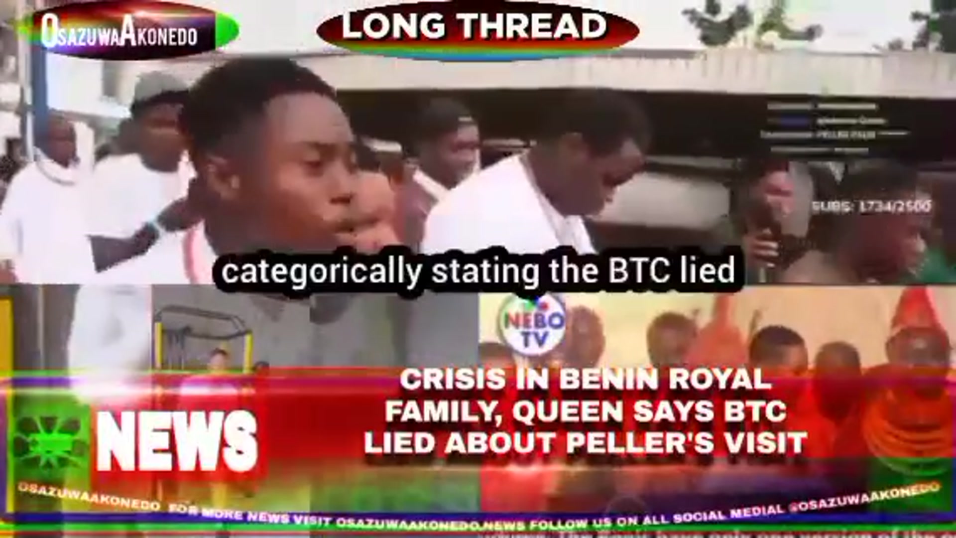 Video thumbnail for NewsLongThread @12pm 21 3