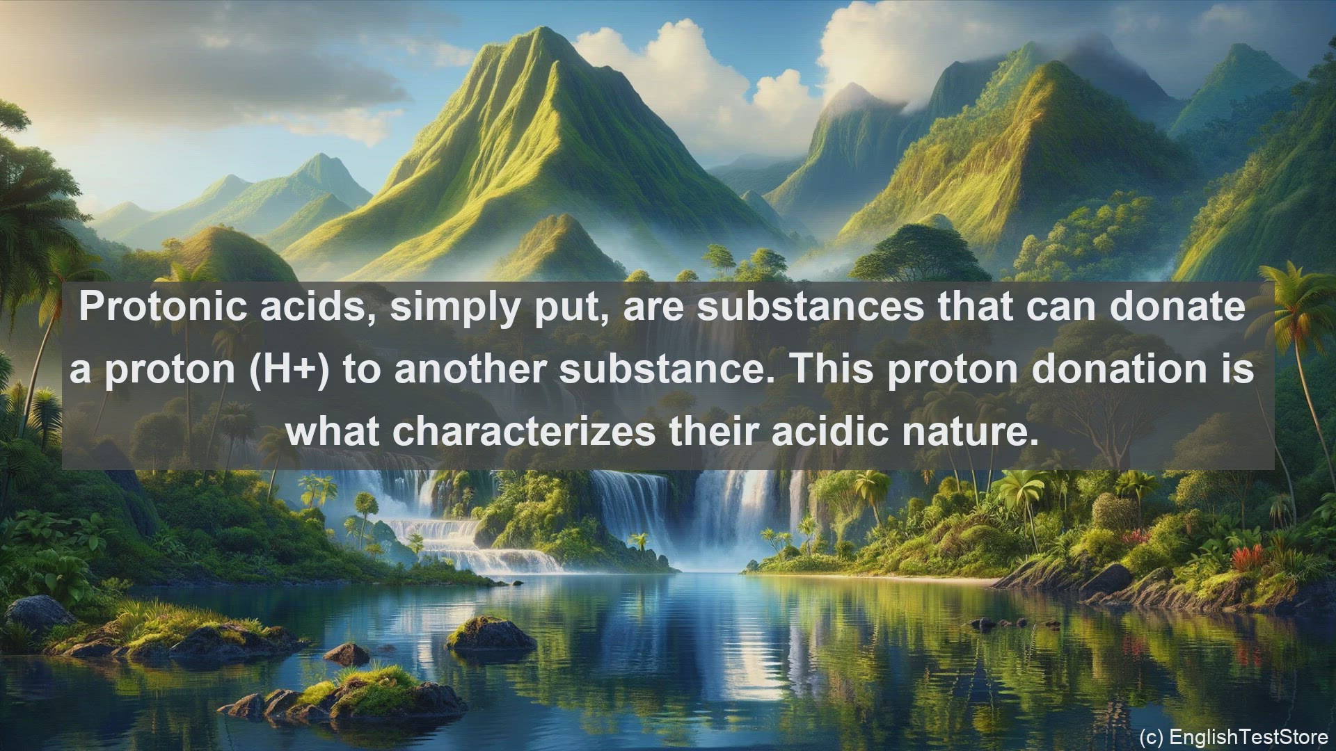 'Video thumbnail for Protonic acids in science  definition and examples'