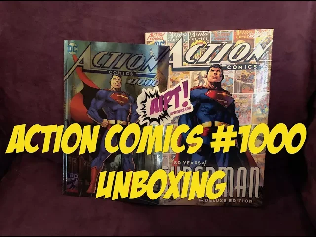 Video thumbnail for Action Comics #1,000 Press Package Unboxing
