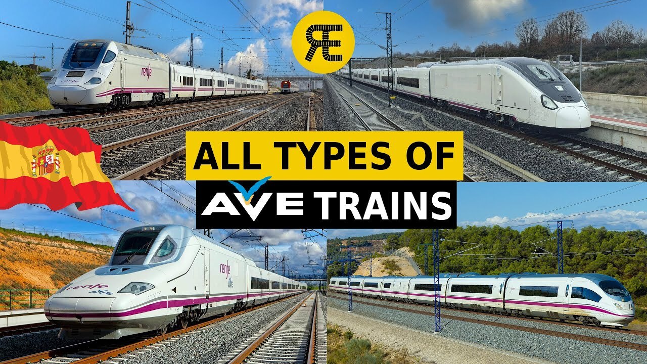 Video thumbnail for Evolution of Spanish AVE Trains: Explained
