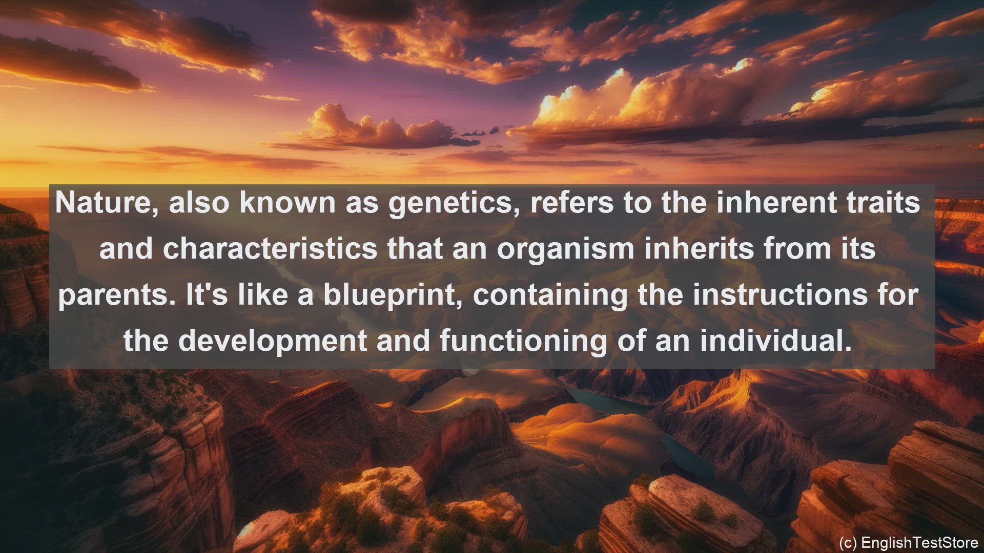 'Video thumbnail for Nature and nurture in science  definition and examples'
