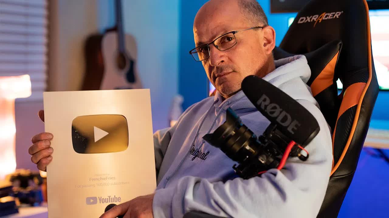 Video thumbnail for FrenchieFries: my dad's youtube journey: starting a channel!