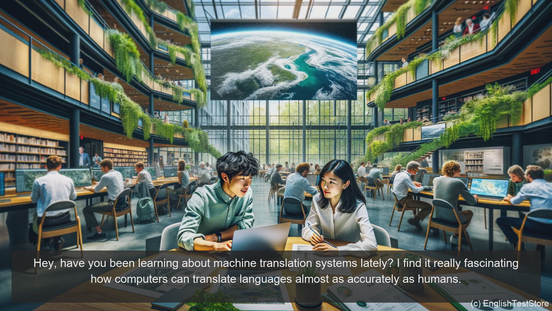'Video thumbnail for English Conversation for Informatics Engineering: Machine Translation Systems'