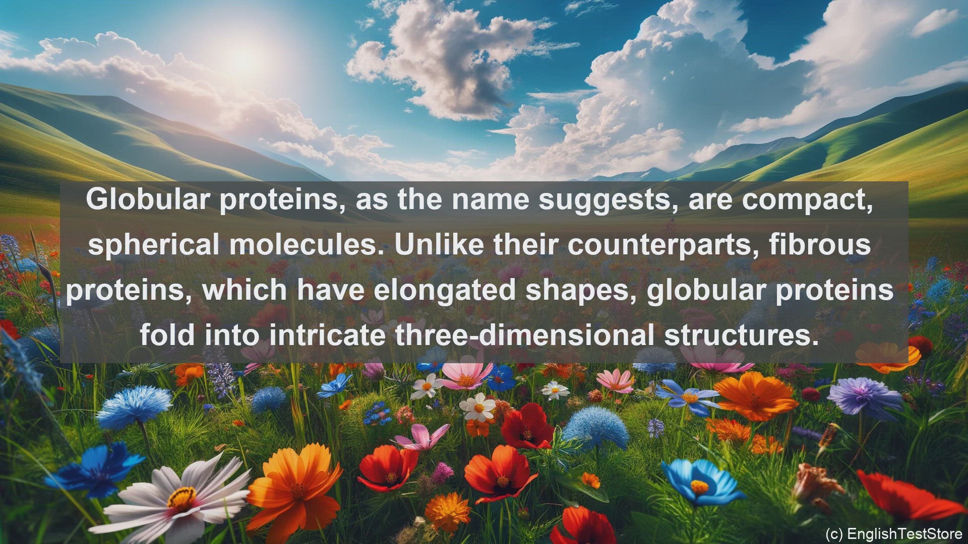 'Video thumbnail for Globular protein in science  definition and examples'