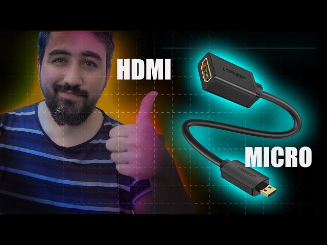 Video thumbnail for Expand Your Screen with Micro HDMI to HDMI Adapter! 🖥️✨