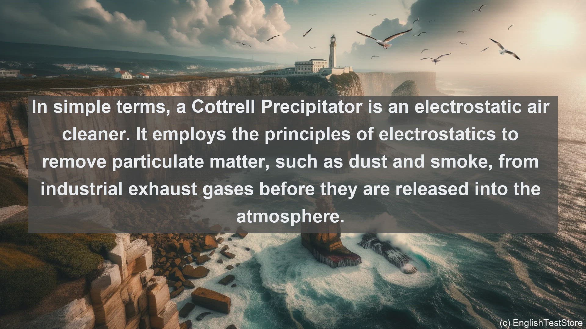 'Video thumbnail for Cottrell precipitator in science  definition and examples'