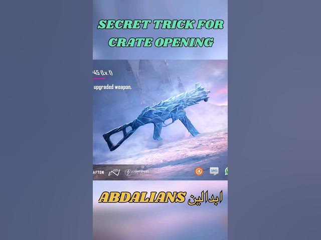 Video thumbnail for Secret trick to open Pubg Mobile Crates #pubgmobile