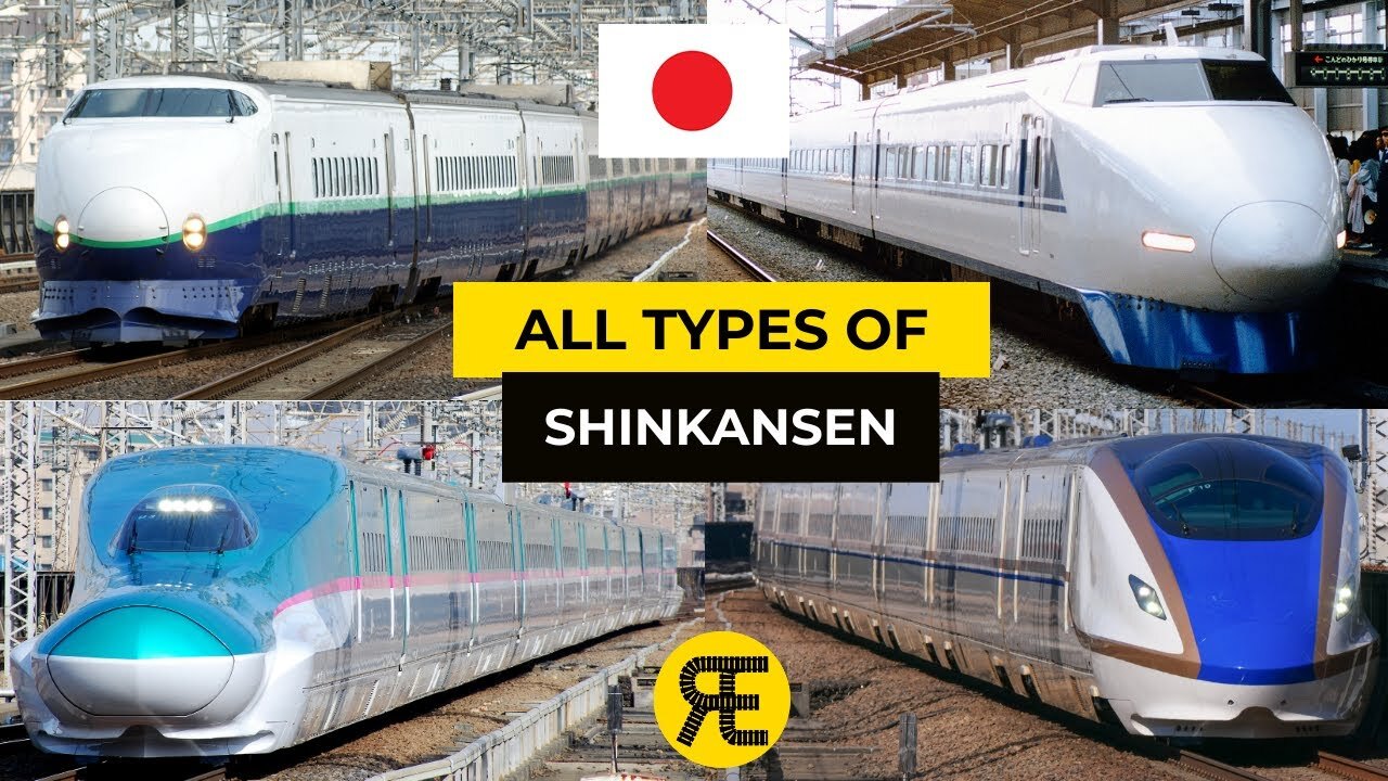 'Video thumbnail for Evolution of Japanese SHINKANSEN Trains: Explained'