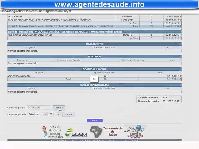 Video thumbnail for Consulte quanto o Seu município recebeu para pagar os ACS e ACE