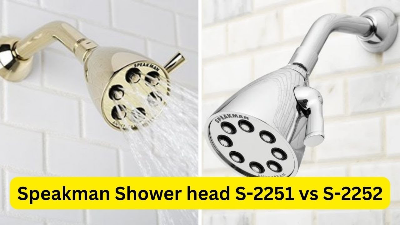 'Video thumbnail for Speakman Shower Head S-2251 vs S-2252: Which is the Better Choice for Your Bathroom in 2023?'