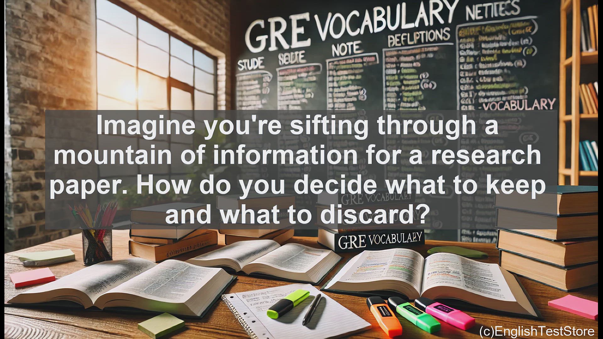'Video thumbnail for GRE Vocabulary Lesson: Mastering the Concept of Relevance - A Key to Effective Communication'