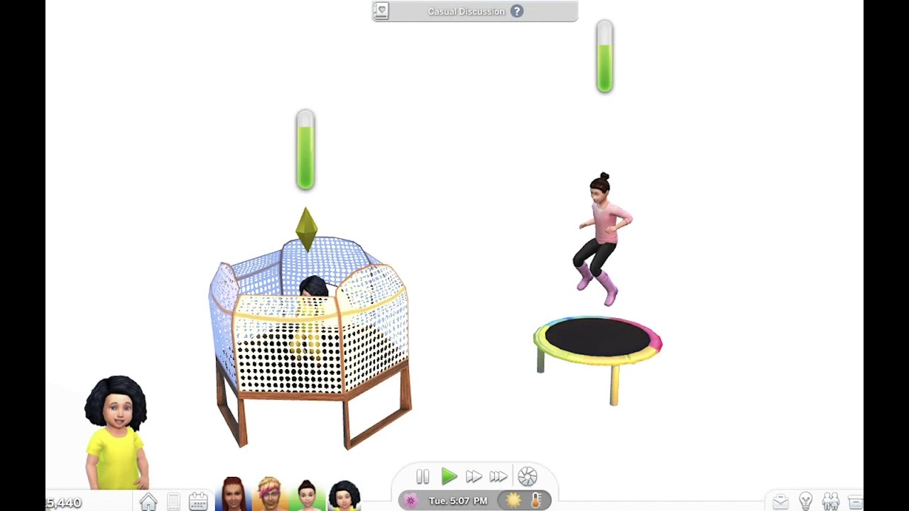 Video thumbnail for SIms4 Kids Trampoline
