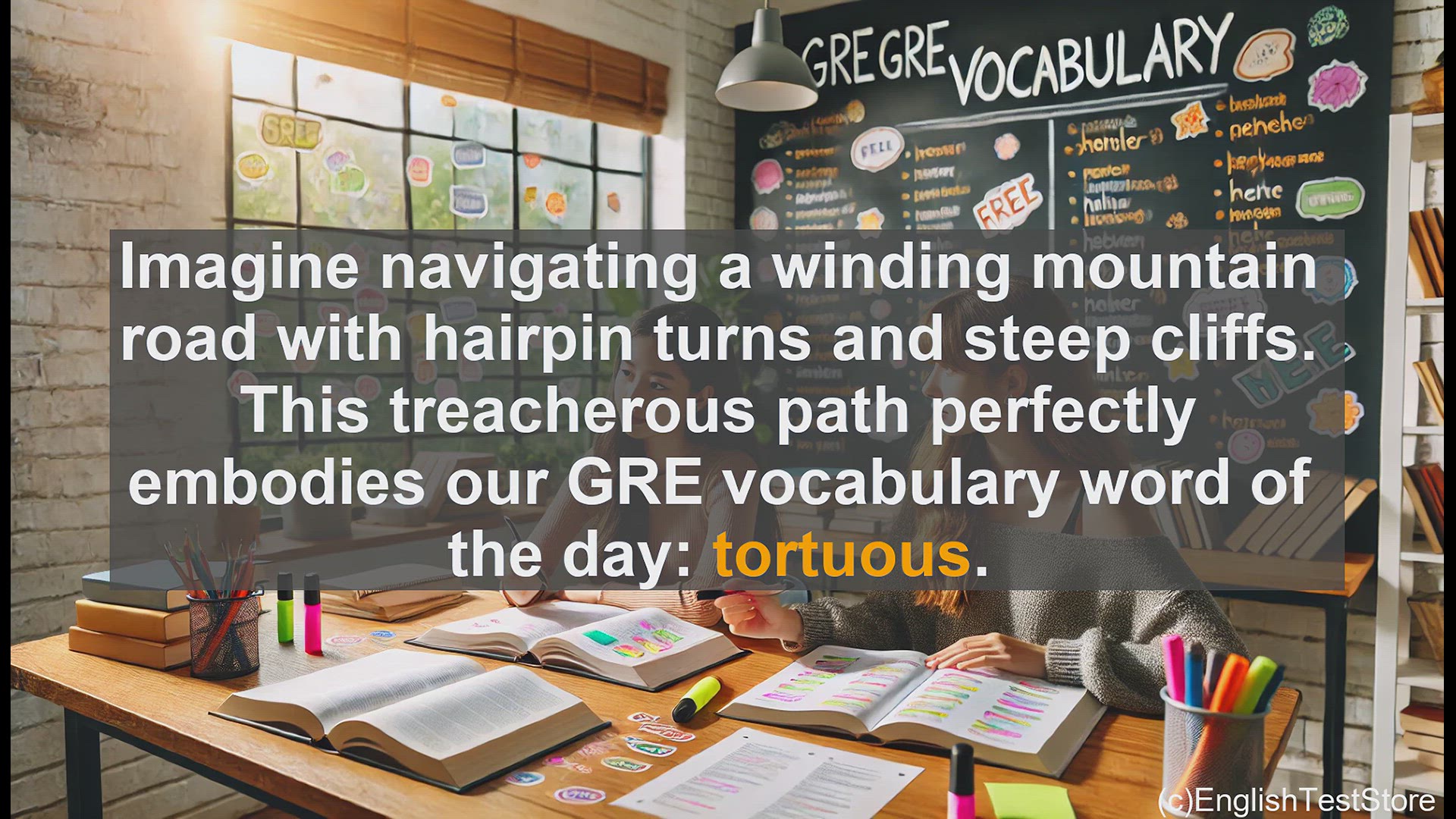 'Video thumbnail for GRE Vocabulary Lesson: Navigating the Tortuous Path of GRE Vocabulary'
