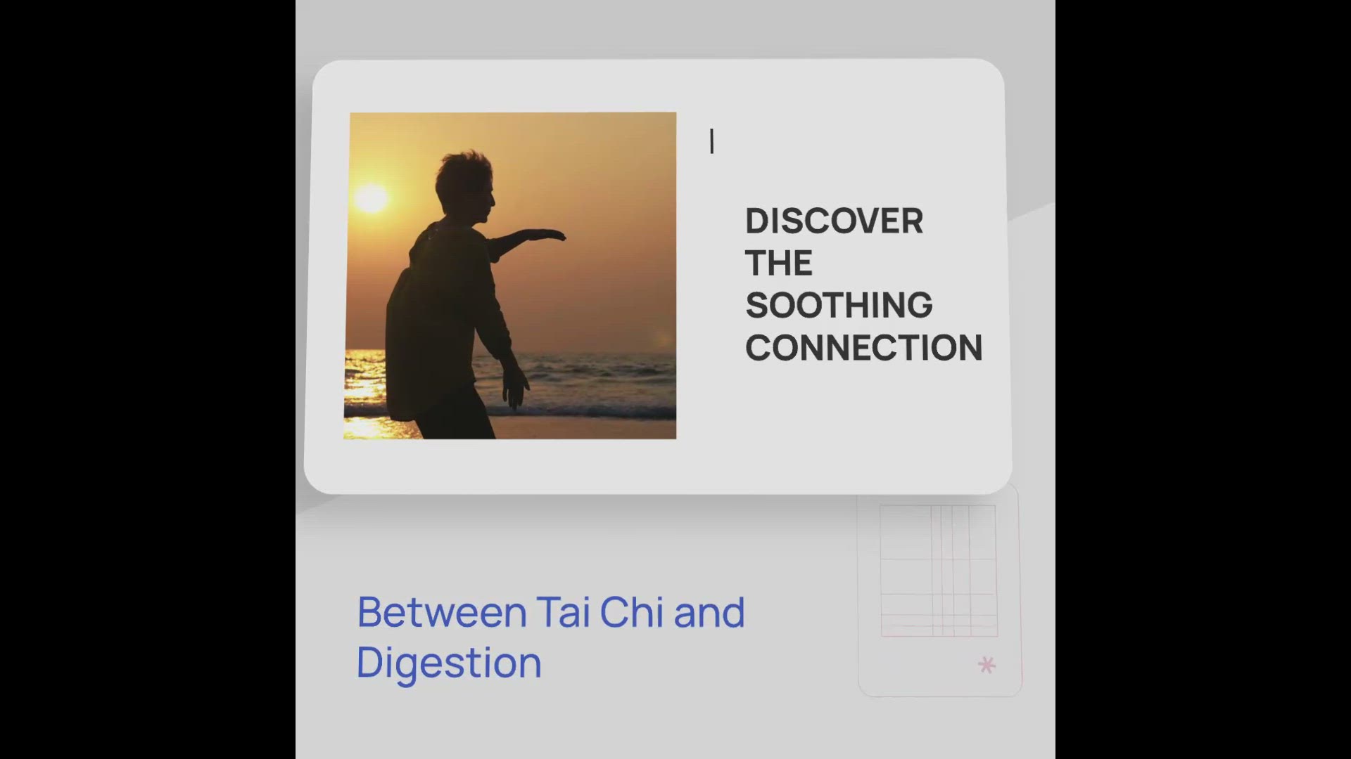 'Video thumbnail for Tai Chi Digestion'