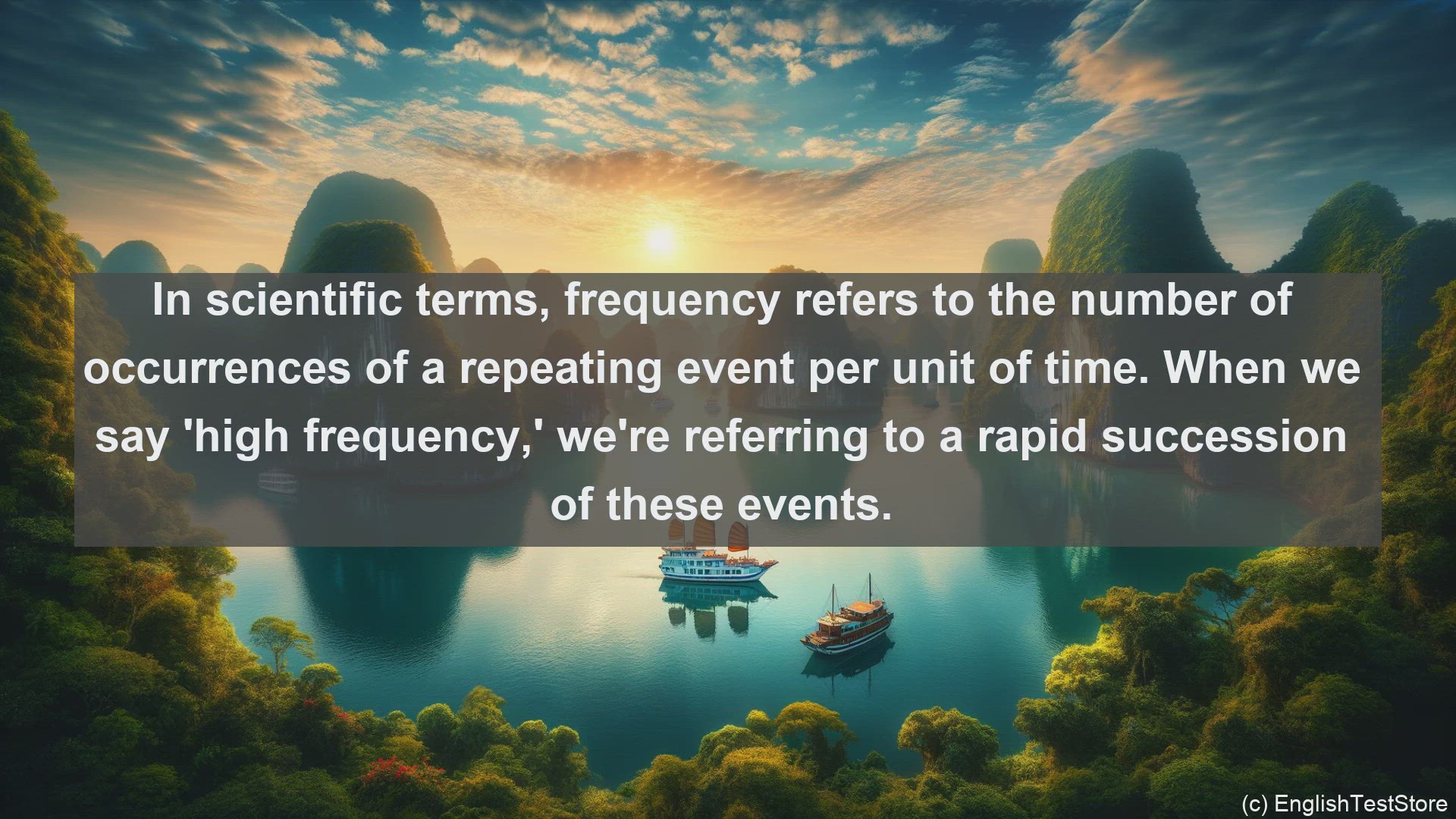 'Video thumbnail for High frequency in science  definition and examples'