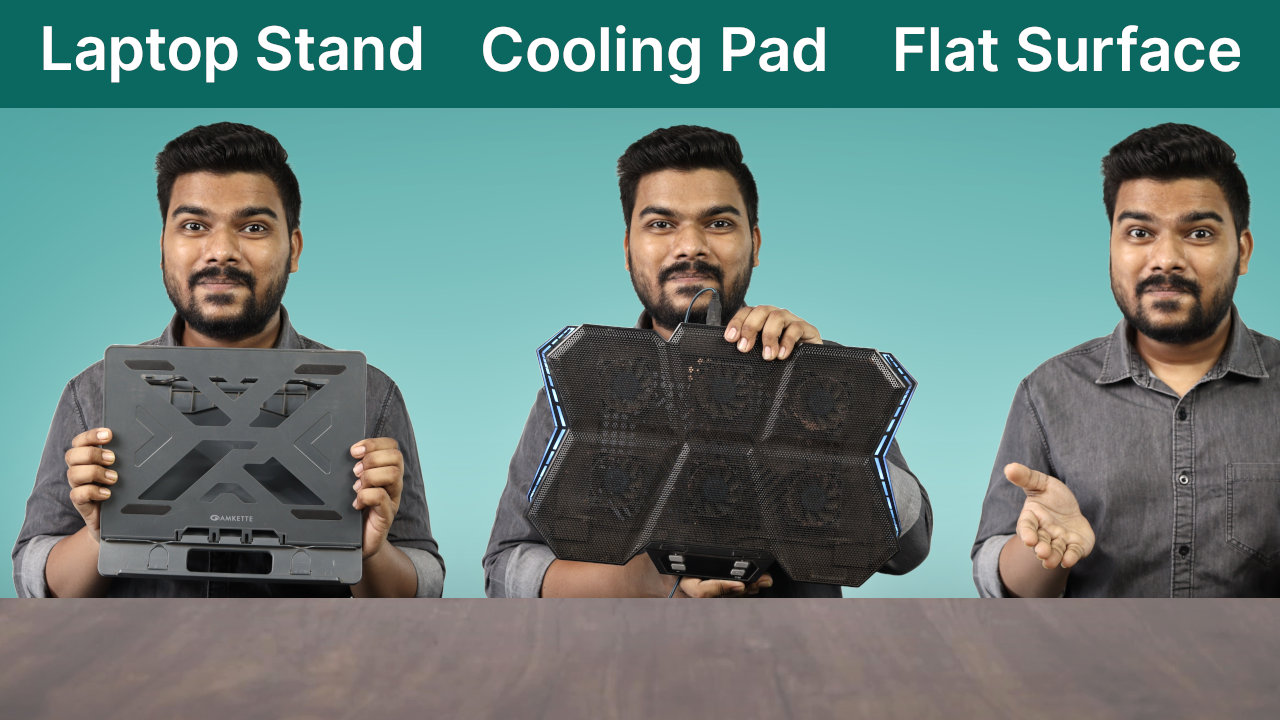 Video thumbnail for Laptop Stand vs Cooling Pad vs Flat Surface: Which is Better to Use?