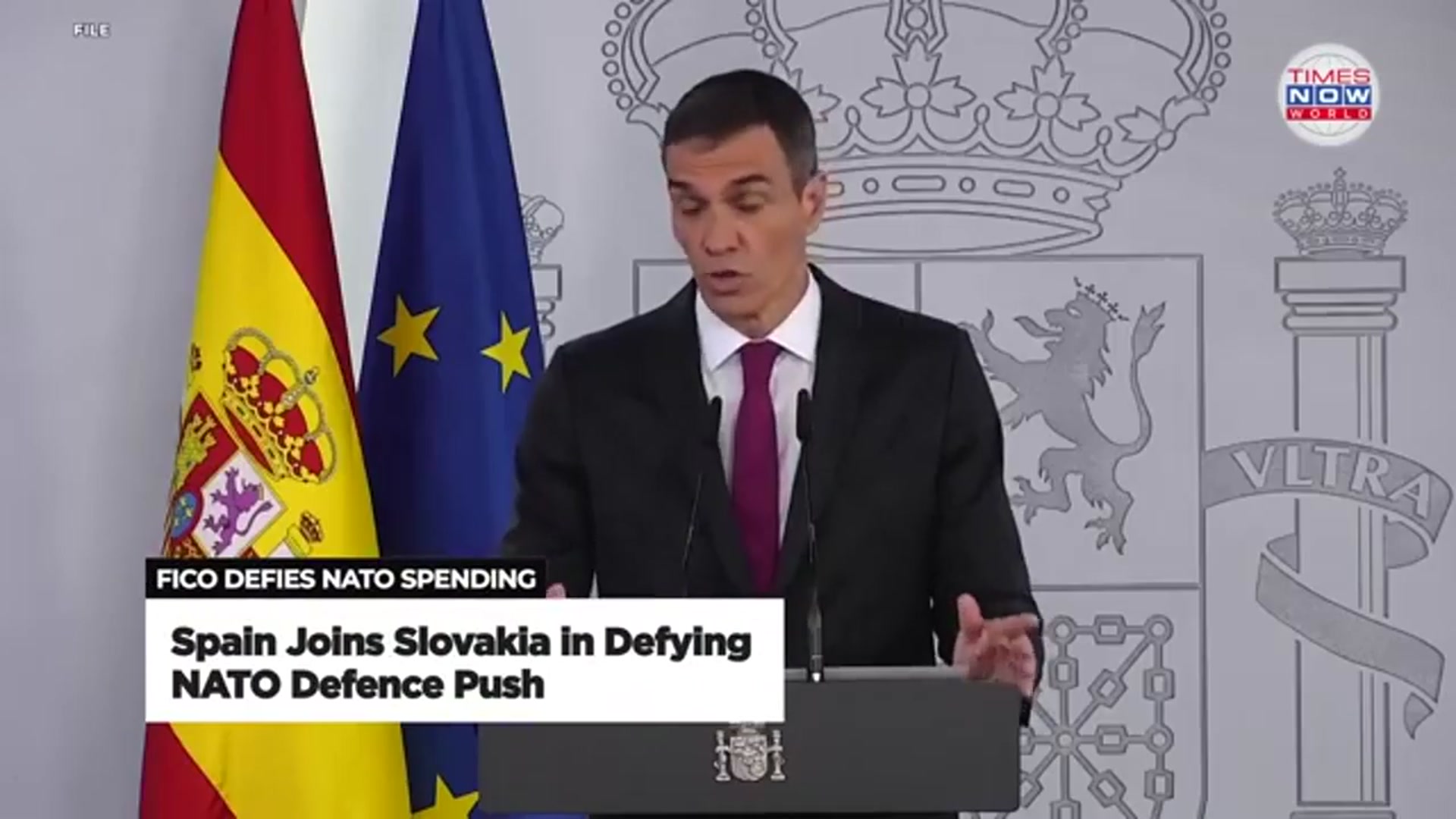 'Video thumbnail for NATO’s 5% Fantasy Crumbles: Slovakia Says No, Fico Calls It Madness! | Times Now World'