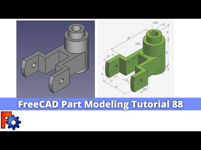'Video thumbnail for FreeCAD Part Modeling Tutorial 88 | FreeCAD Tutorial | Mechnexus |'