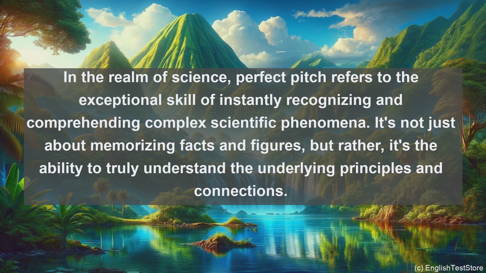 'Video thumbnail for Perfect pitch in science  definition and examples'