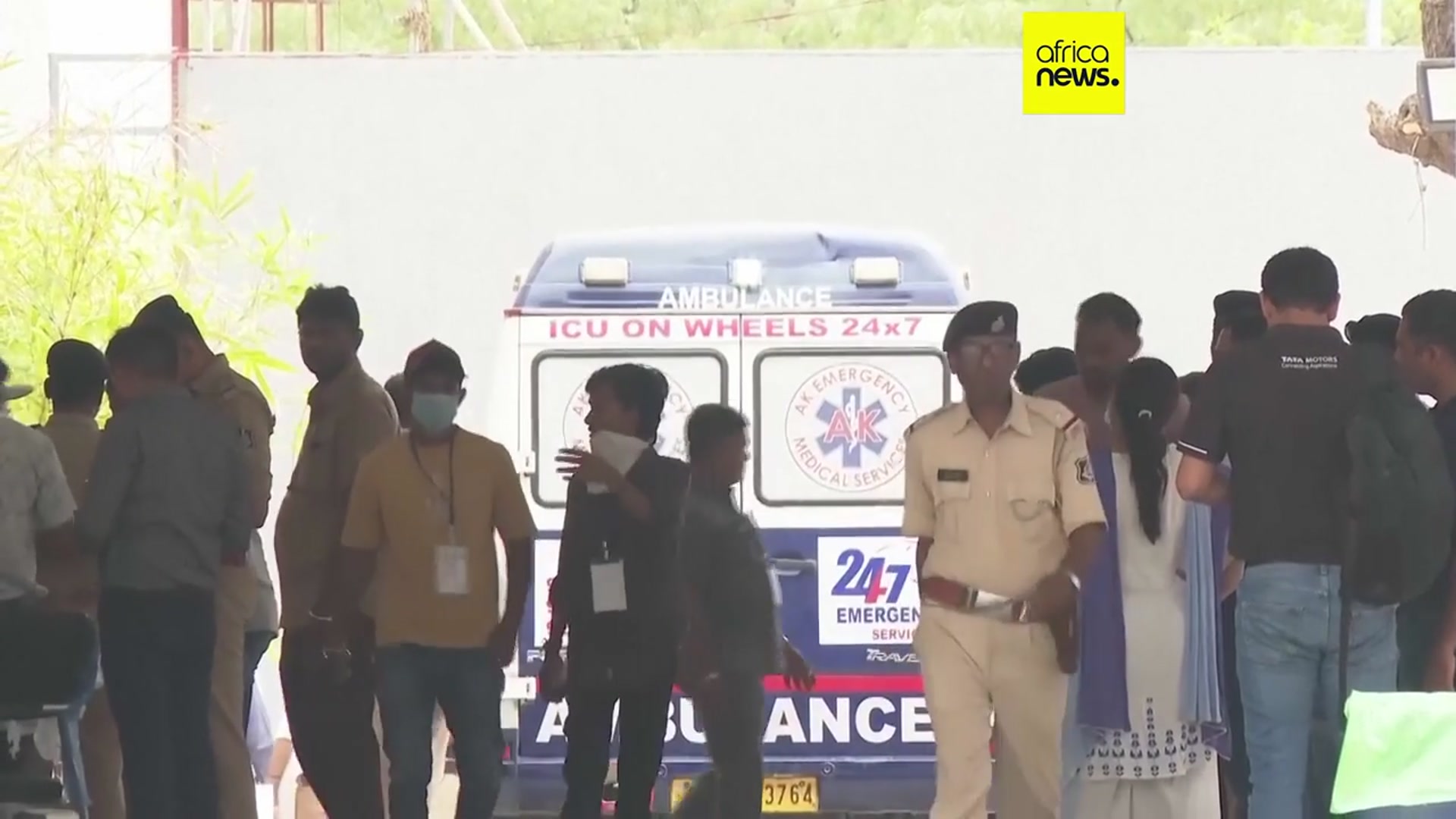 'Video thumbnail for Families of Air India plane crash victims begin to receive bodies'