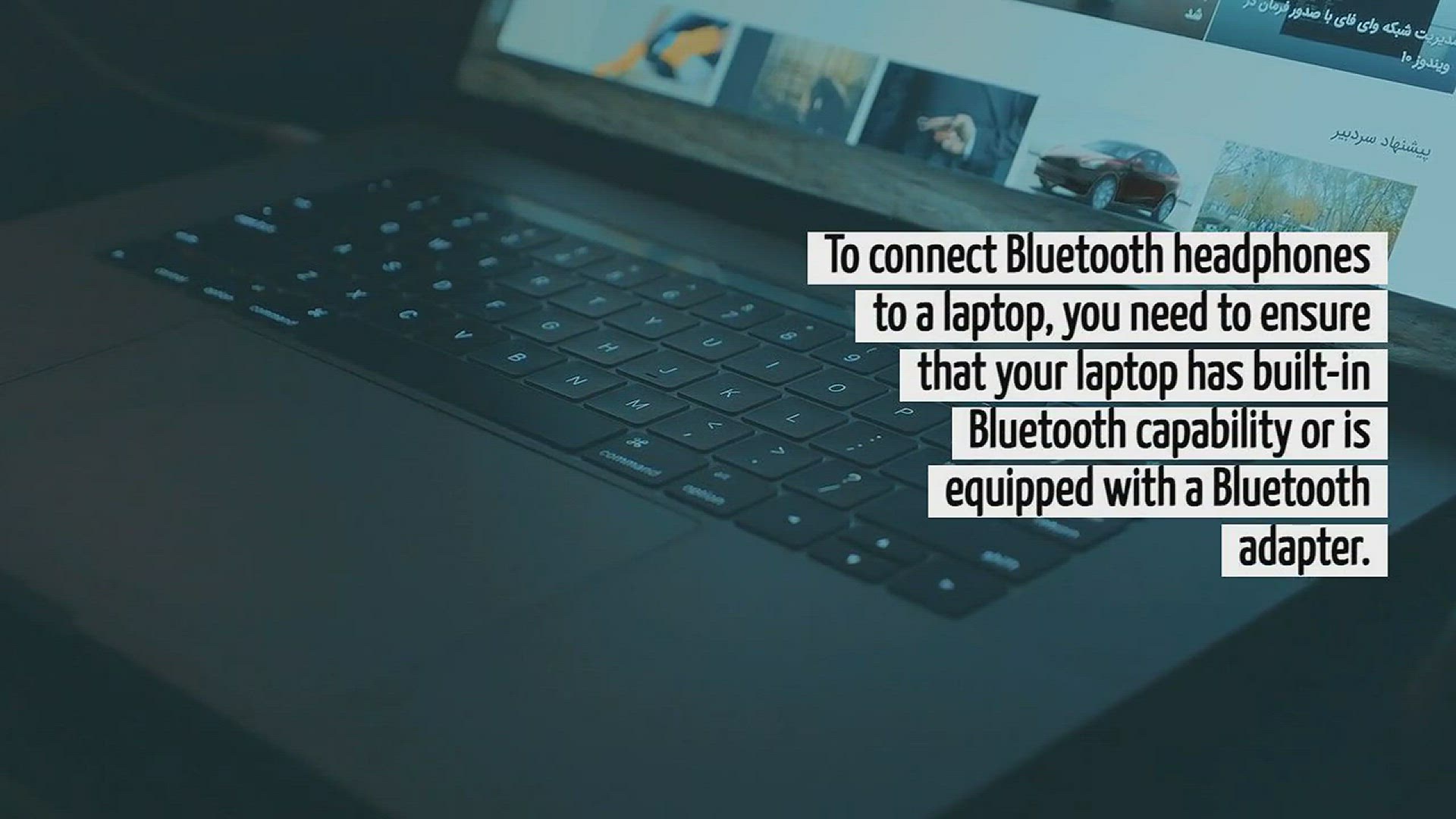 Can bluetooth earbuds discount connect to laptop