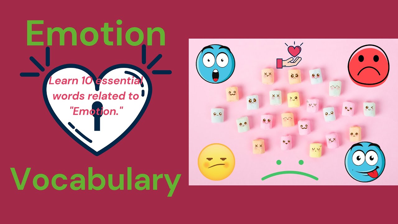 Video thumbnail for 10 Everyday Words Related to EMOTION || Vocabulary || ESL Advice