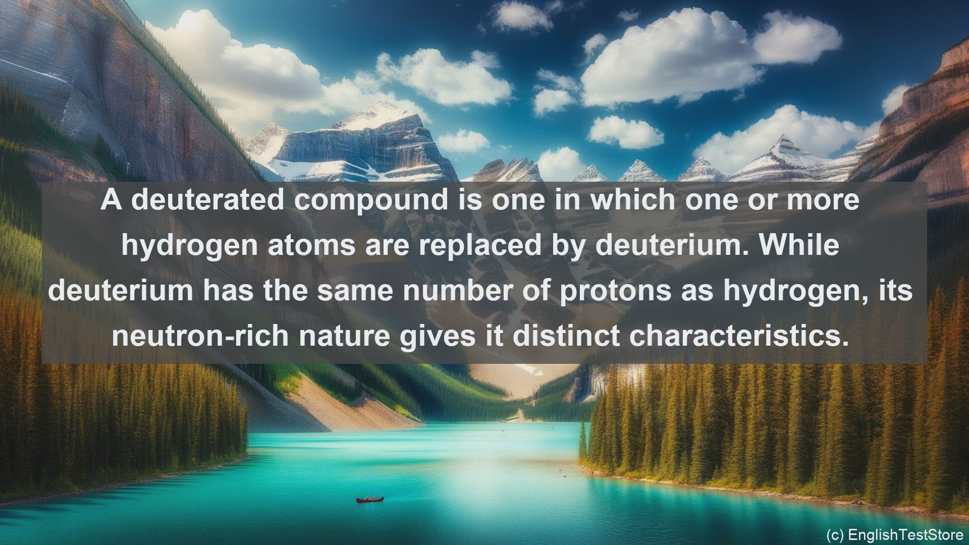 'Video thumbnail for Deuterated compound in science  definition and examples'