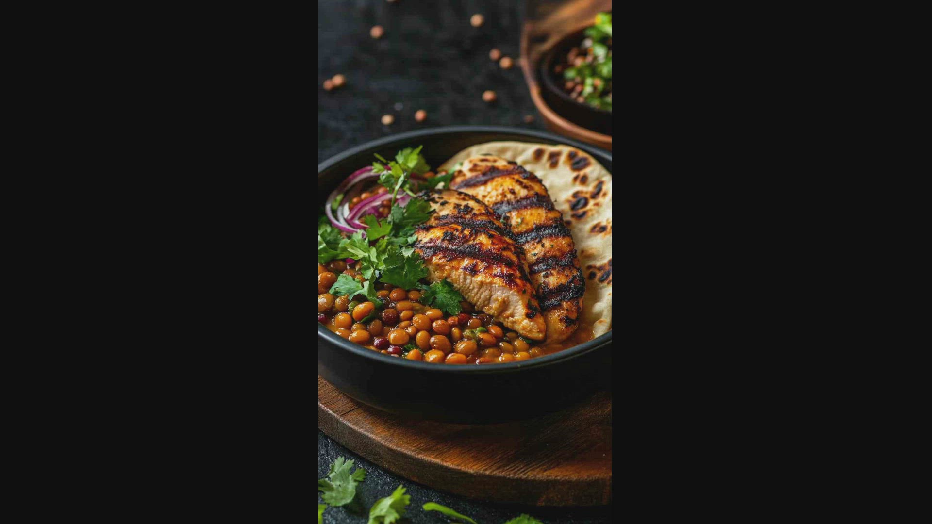 'Video thumbnail for Spicy Chicken and Whole Grain Wrap for Muscle Growth Recipe'