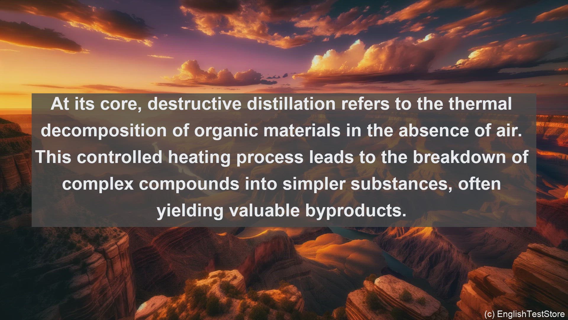 'Video thumbnail for Destructive distillation in science  definition and examples'