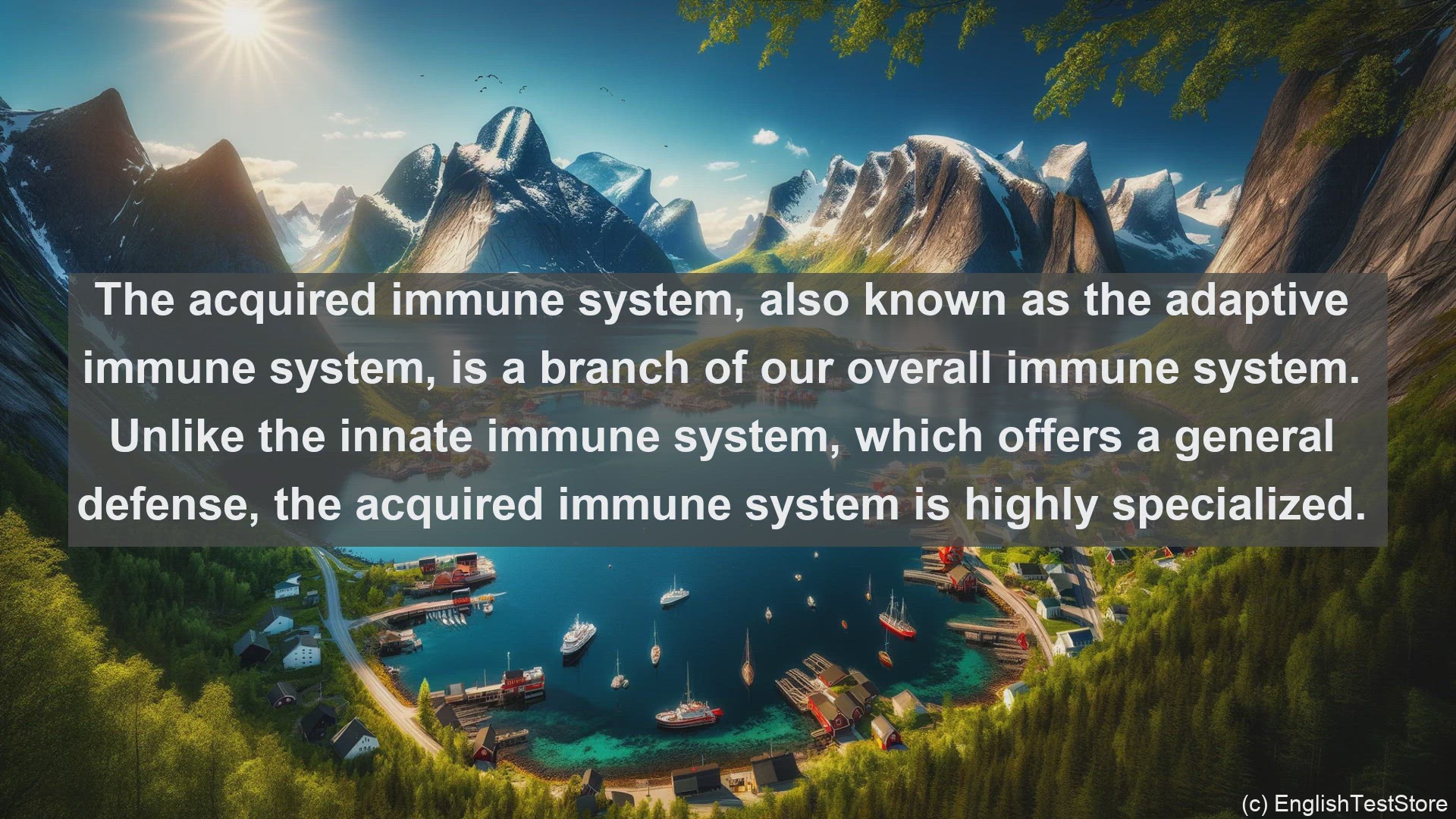 'Video thumbnail for Acquired immune de in science  definition and examples'
