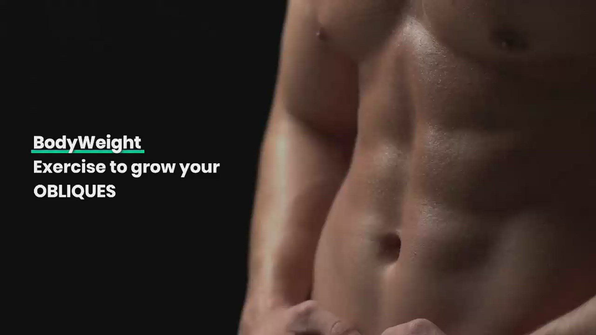 'Video thumbnail for Bodyweight exercises to grow your obliques | Part-2'
