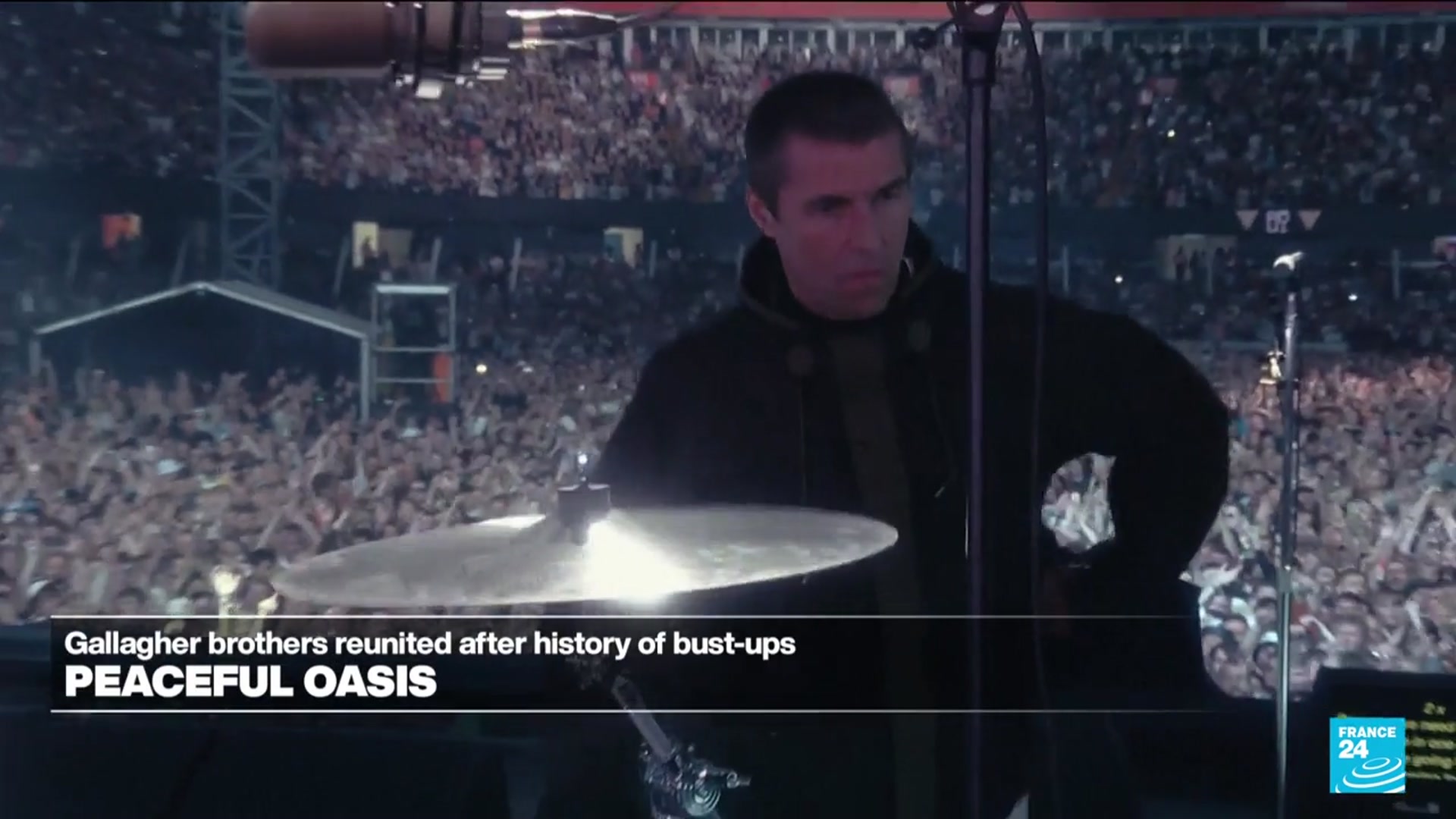 'Video thumbnail for Oasis: What's the story? "A man with a fork in a world of soup"'