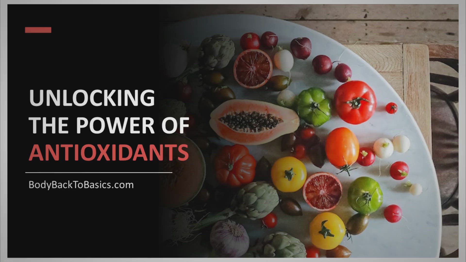'Video thumbnail for Unlocking the Power of Antioxidants: Discover the Best Foods for Optimal Health!'