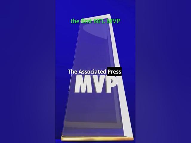 Video thumbnail for The First NFL MVP #ball #sportsball #games #shorts
