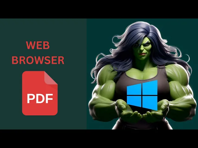 'Video thumbnail for How to Set any Web Browser as Your Default PDF Viewer on Windows 10 | GearUpWindows Tutorial'