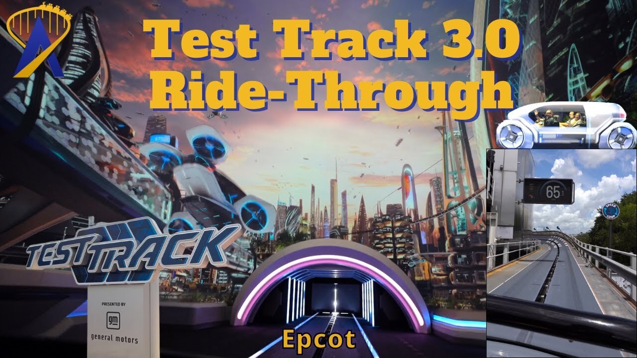 'Video thumbnail for Full Test Track 3.0 POV and Queue at Epcot'