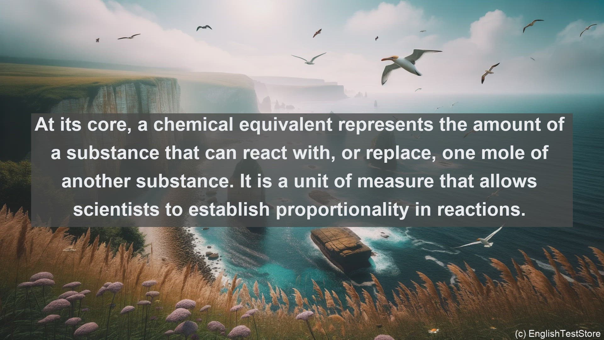 'Video thumbnail for Chemical equivalent in science  definition and examples'